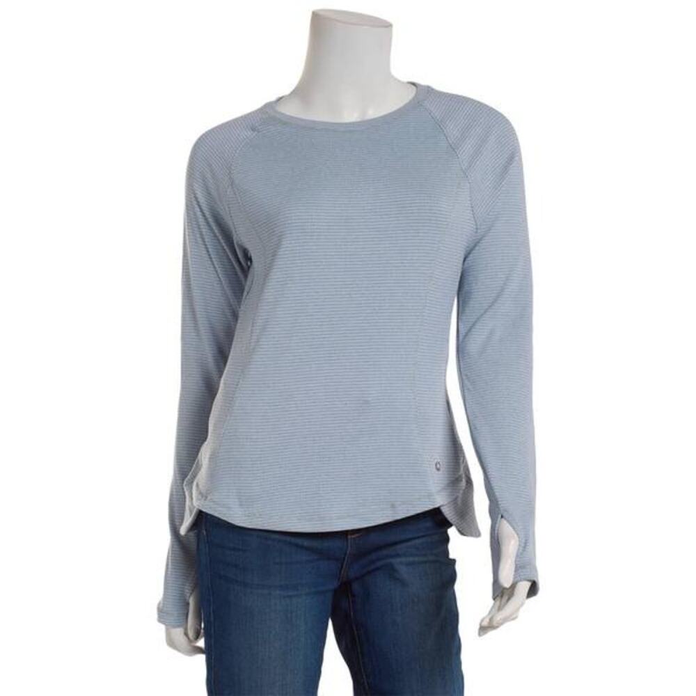 Avalanche Vanessa Outdoor Long Sleeve Crew Neck Tee - Infinity Blue